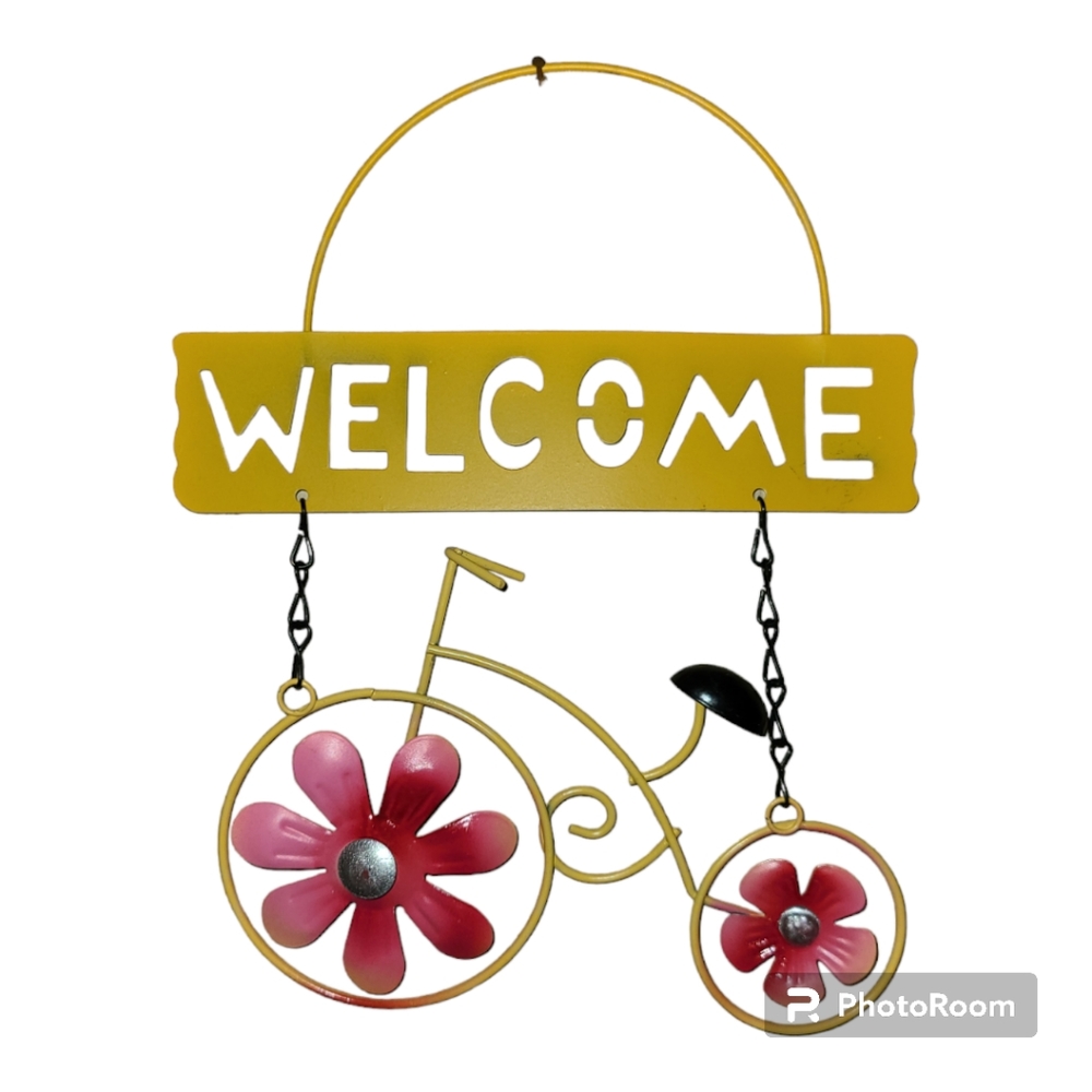Bicycle Welcome Sign GUC